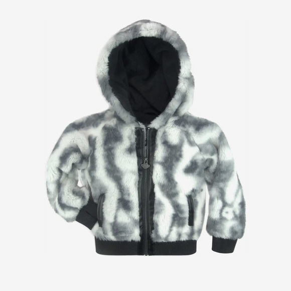 Appaman Kids Softest Furry Luna Hooded Jacket - Picture 3 of 9